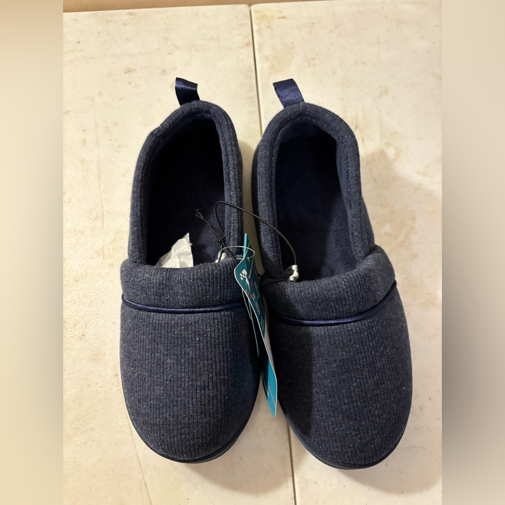 HomeTop Women's Navy Slippers